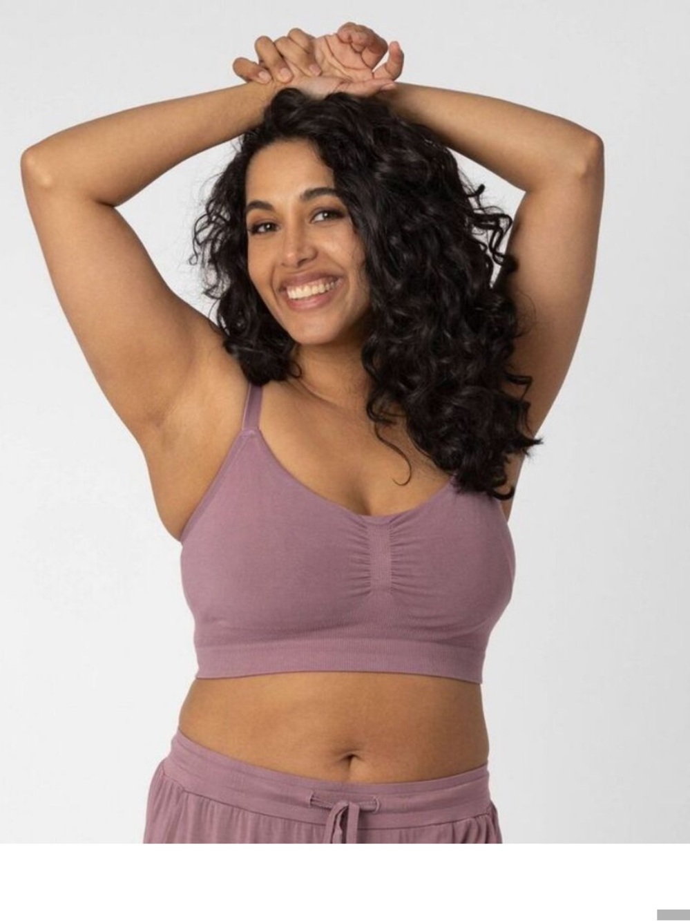 Kindred Beavely Sublime hands-free pumping lounge bra- mauve
1X